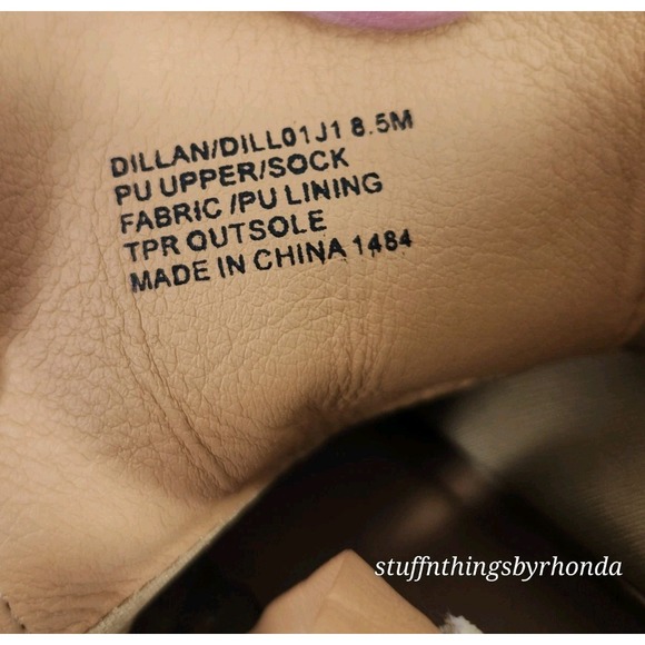 Steve MADDEN GIRL Dillan Combat Boots Lace‎ Up Brown Womens Size 8.5 M - Picture 7 of 9